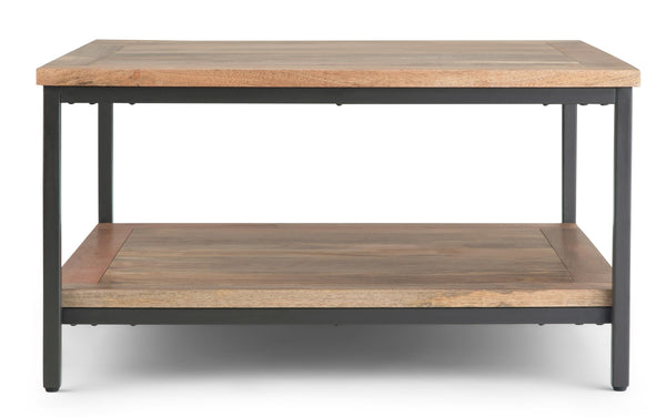 Simpli Home Square Coffee Table In Mango