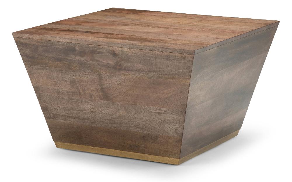 simpli home Square Coffee Table in Mango