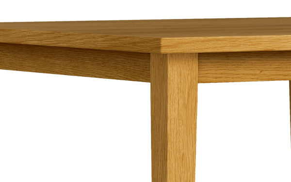 Simpli Home Square Dining Table In Oak
