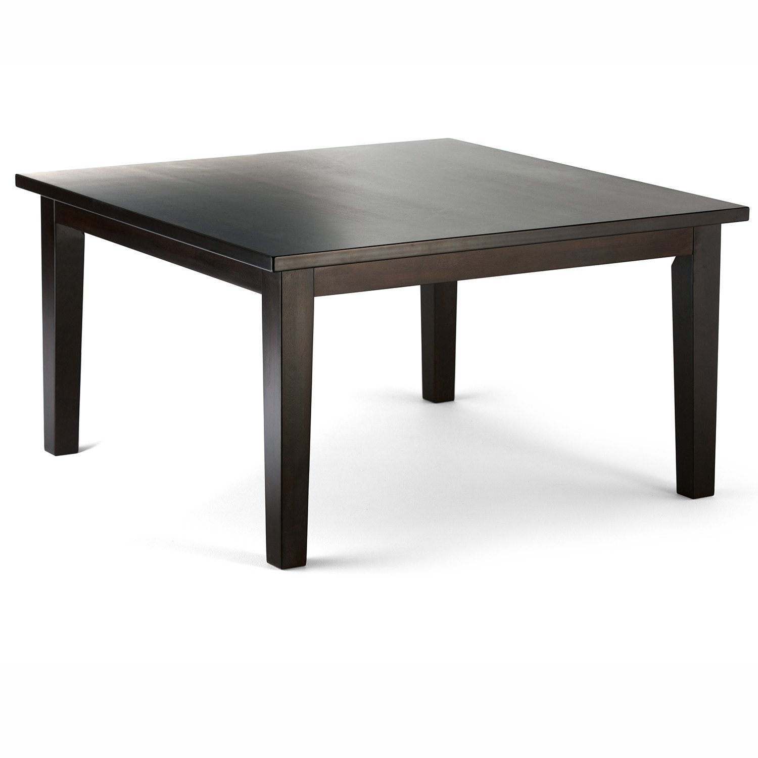simpli home Square Dining Table in Rubberwood