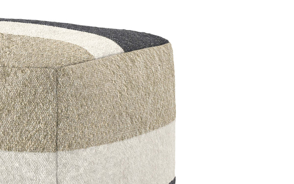 Simpli Home Square Pouf