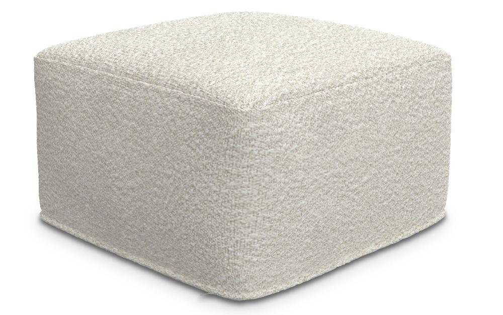 simpli home Square Pouf
