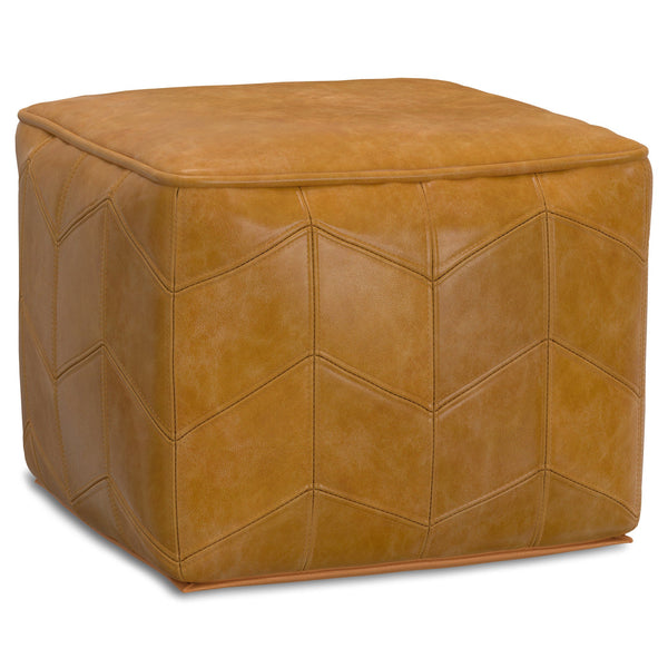 Simpli Home Square Pouf