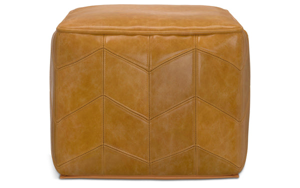 Simpli Home Square Pouf
