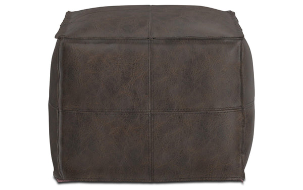 Simpli Home Square Pouf