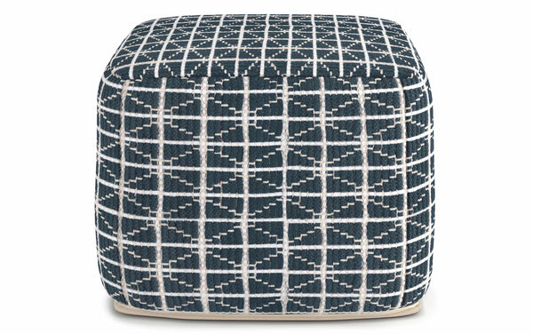 Simpli Home Square Pouf
