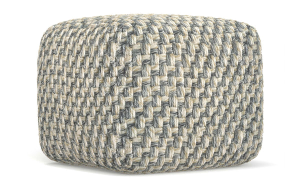 Simpli Home Square Pouf