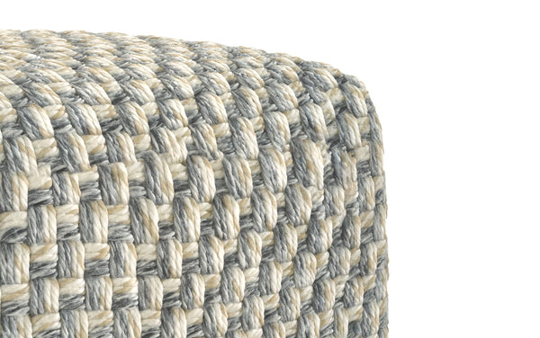 Simpli Home Square Pouf