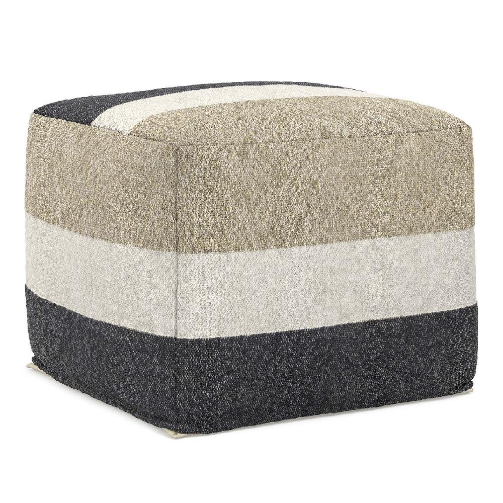 simpli home Square Pouf
