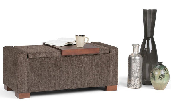 Simpli Home Storage Ottoman