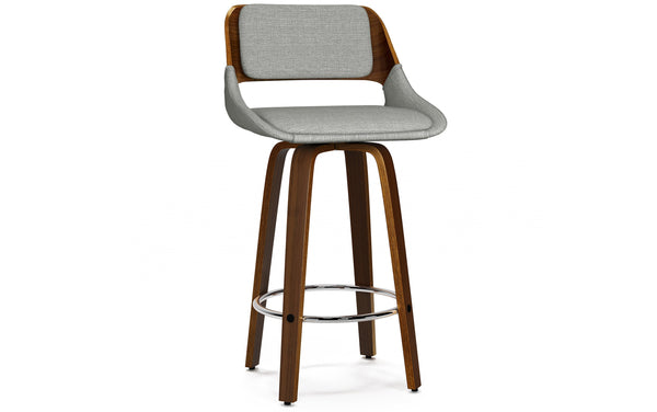 Simpli Home Swivel Bar Stool (Set Of 2)
