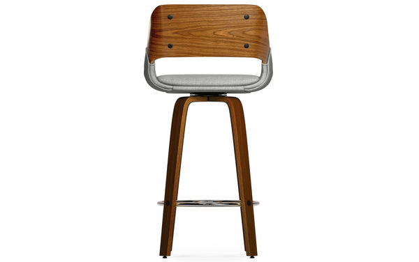 Simpli Home Swivel Bar Stool (Set Of 2)