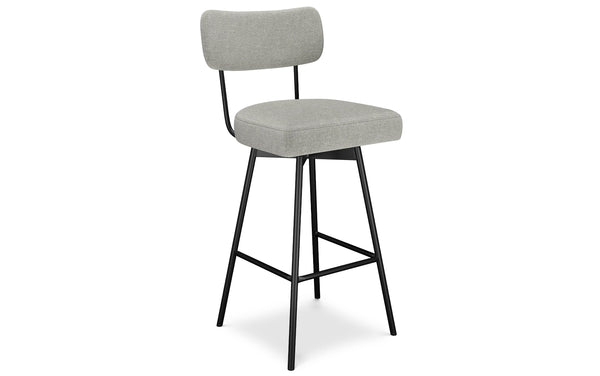 Simpli Home Swivel Bar Stool (Set Of 2)