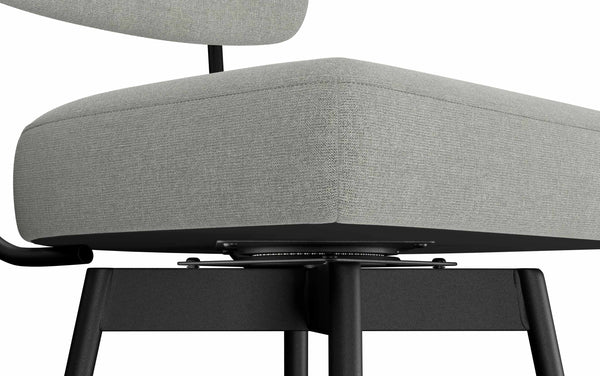 Simpli Home Swivel Bar Stool (Set Of 2)