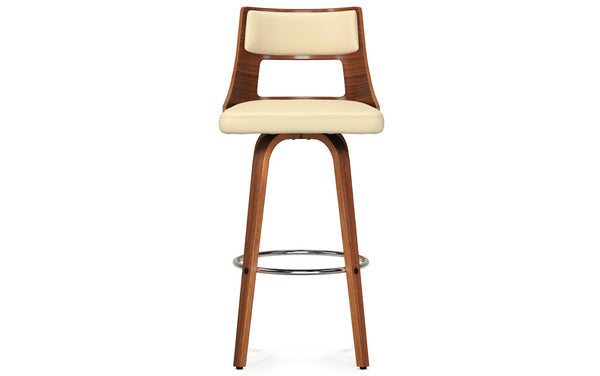 Simpli Home Swivel Bar Stool (Set Of 2)