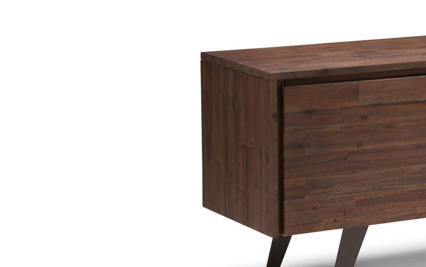 Simpli Home TV Media Stand In Acacia