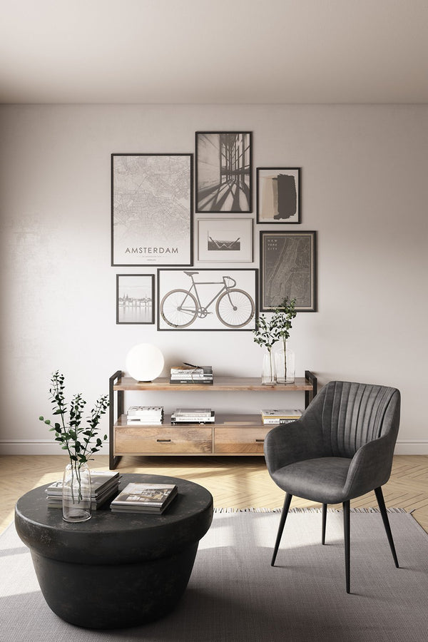 Simpli Home TV Media Stand In Mango