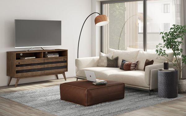 Simpli Home TV Stand In Acacia