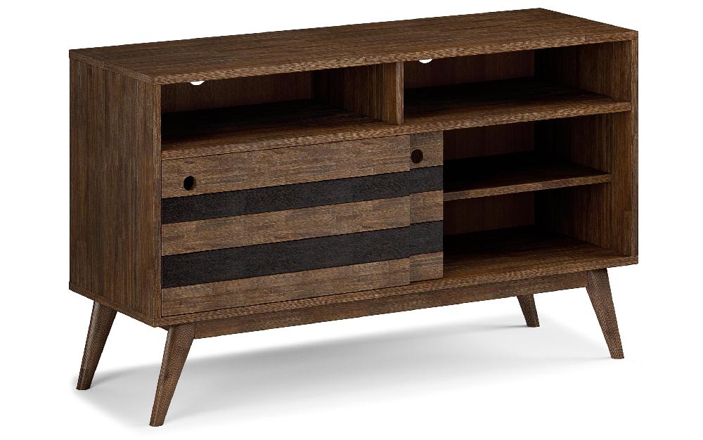 simpli home TV Stand in Acacia