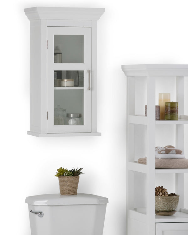 Simpli Home Wall Bath Cabinet