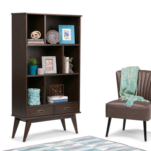 Simpli Home Wide Bookcase