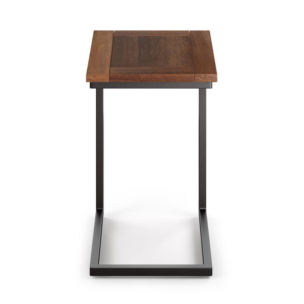 Simpli Home Wide C Side Table In Mango