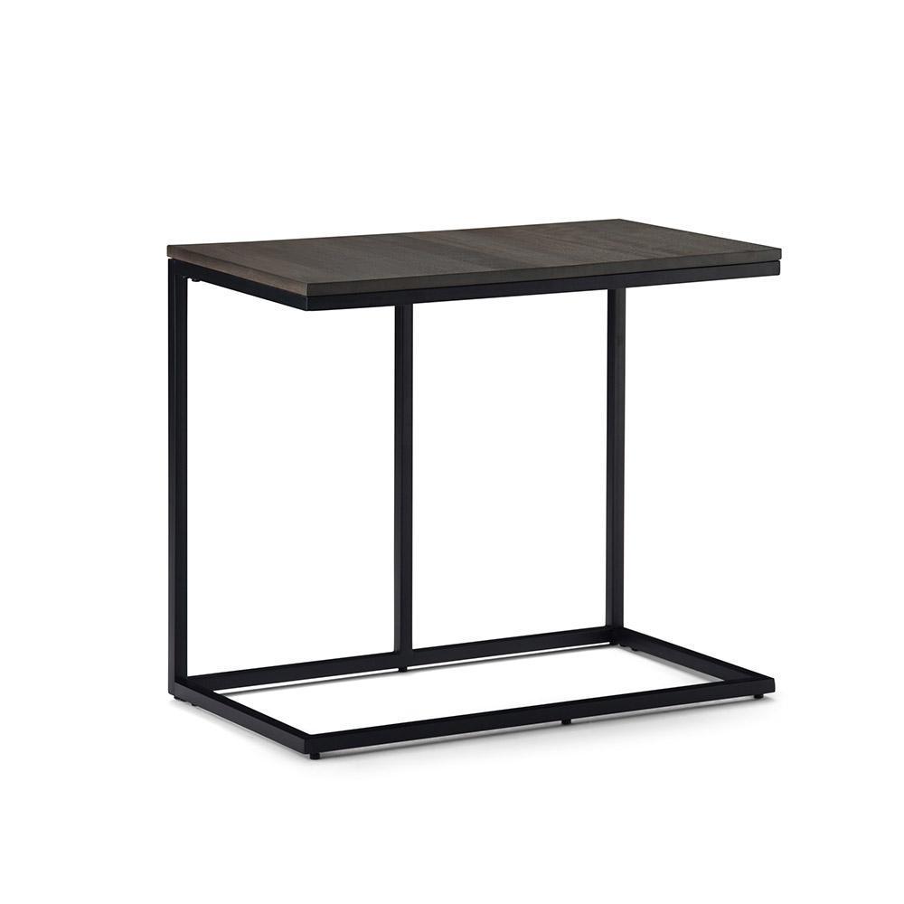 simpli home Wide C Side Table in Mango