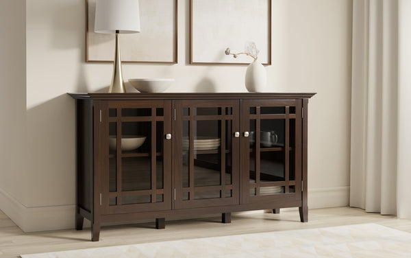 Simpli Home Wide Storage Cabinet