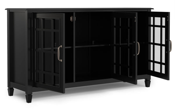 Simpli Home Wide Storage Cabinet