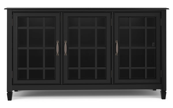 Simpli Home Wide Storage Cabinet