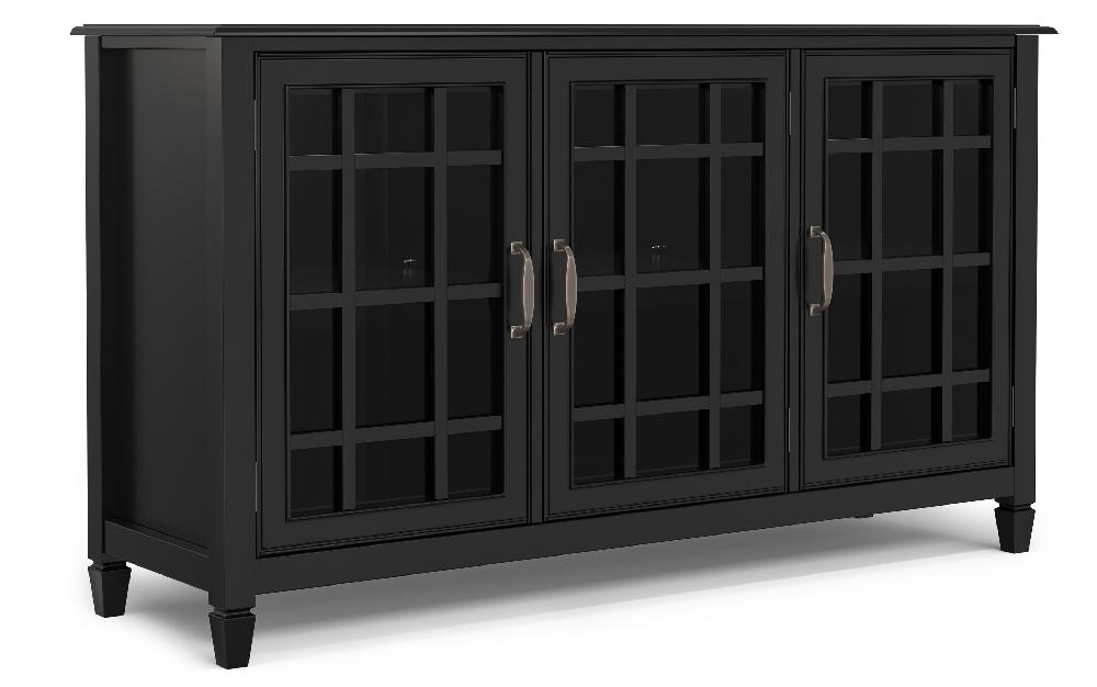 simpli home Wide Storage Cabinet