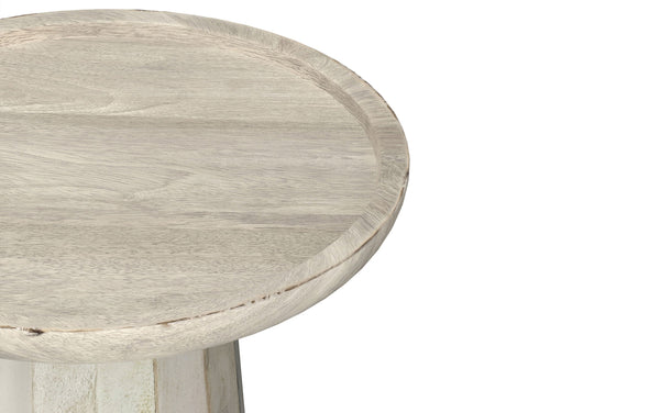 Simpli Home Wooden Accent Table In Mango