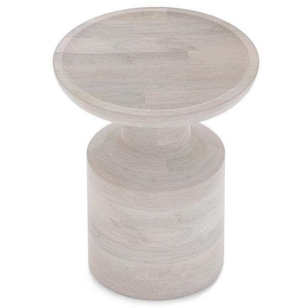 Simpli Home Wooden Accent Table In Mango