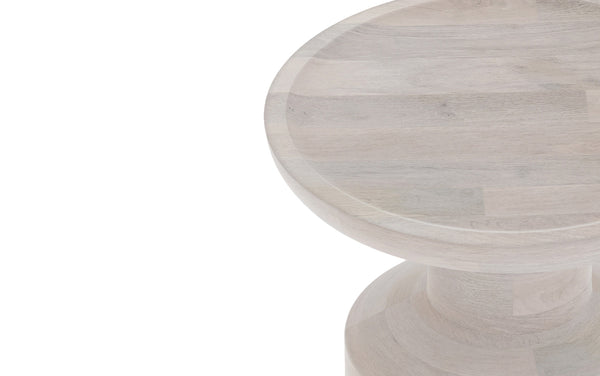 Simpli Home Wooden Accent Table In Mango