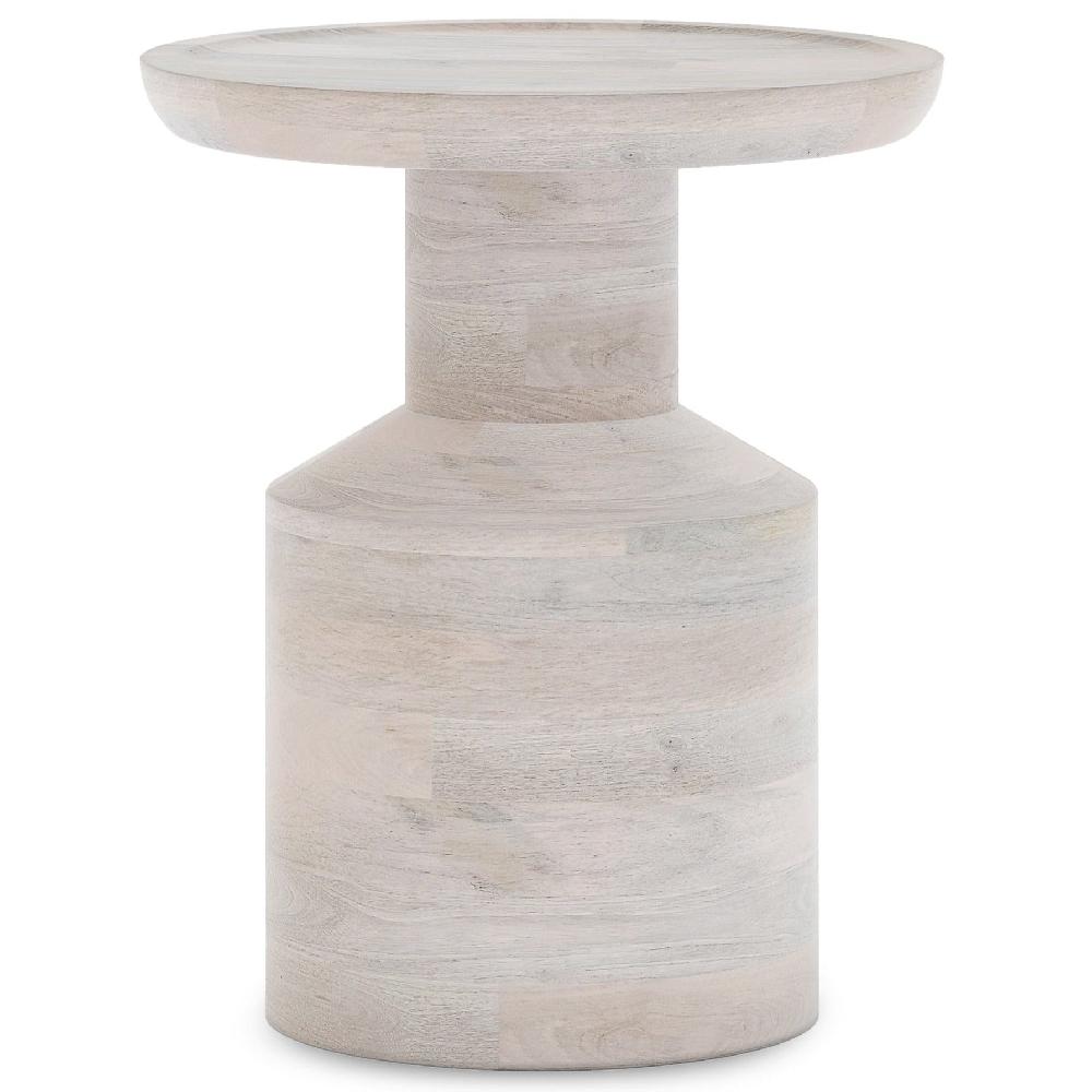 simpli home Wooden Accent Table in Mango