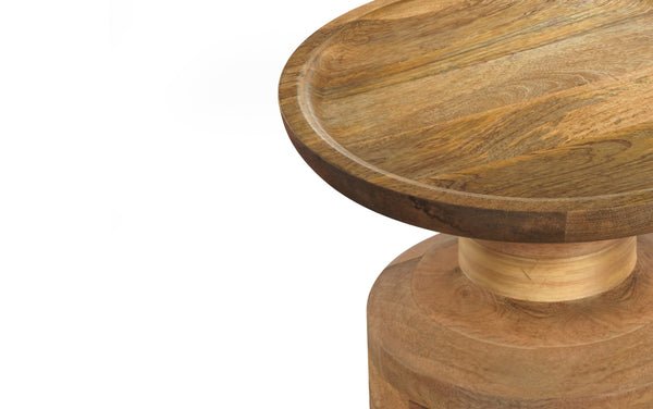 Simpli Home Wooden Accent Table In Natural