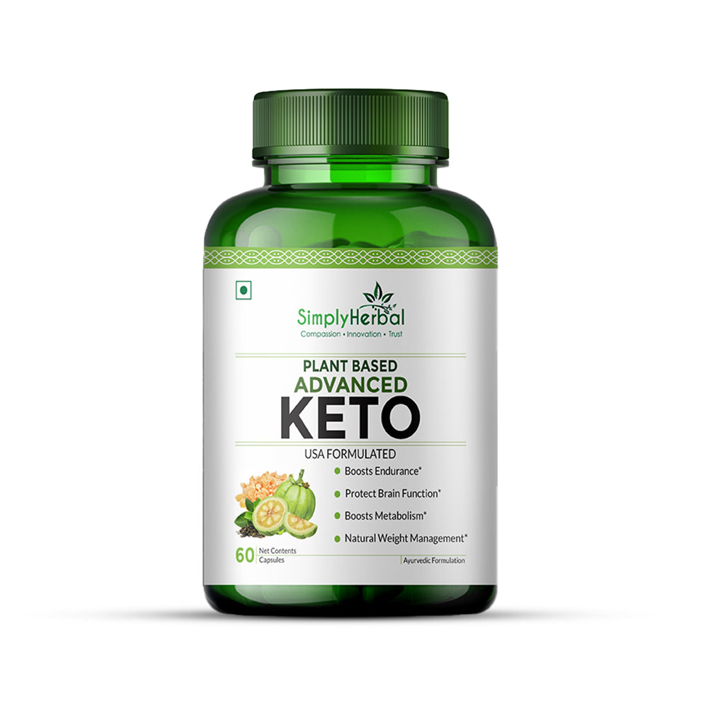 simply herbal Simply Herbal Advanced Keto USA Formulated 1000mg - 60 Capsules