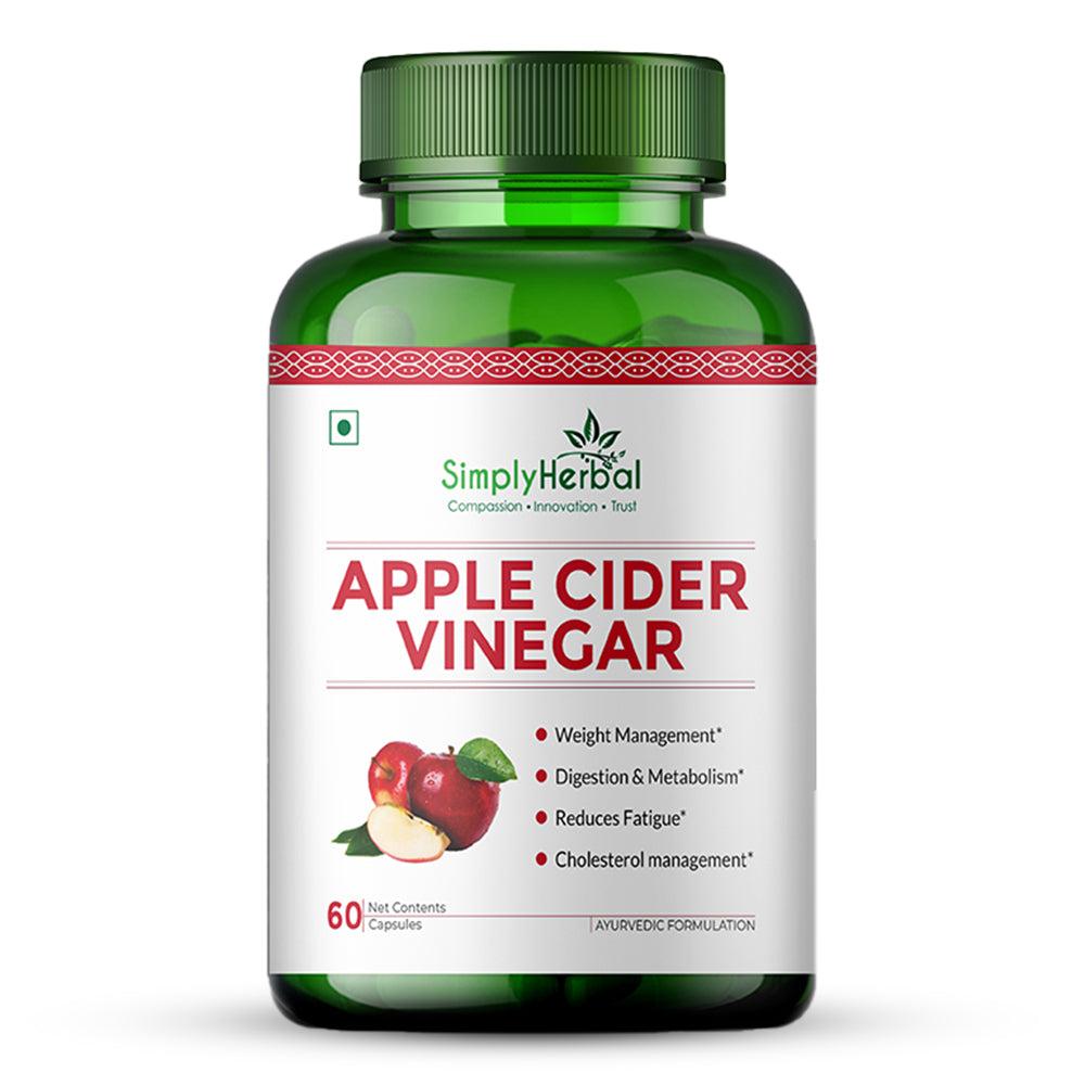 simply herbal Simply Herbal Apple Cider Vinegar – 500mg – 60 Capsules