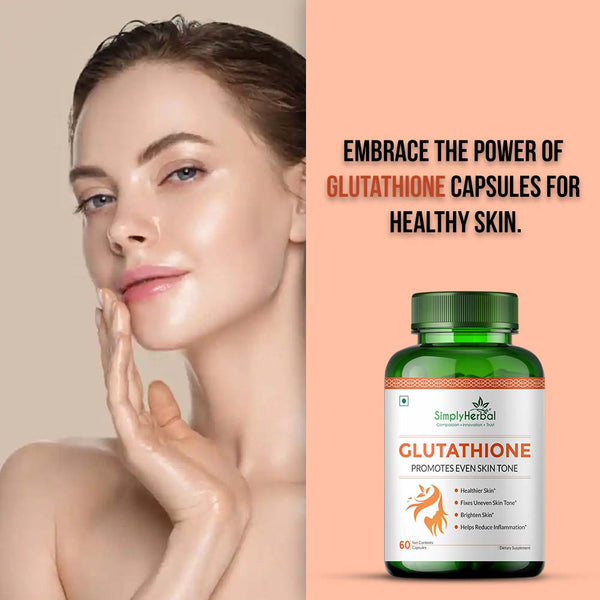 Simply Herbal Simply Herbal Glutathione Capsules-60 Capsule