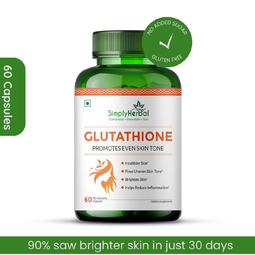 simply herbal Simply Herbal Glutathione Capsules-60 Capsule