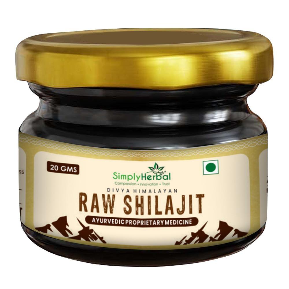 simply herbal Simply herbal Himalayan Raw Shilajit Pure Ayurveda- 20 Grm