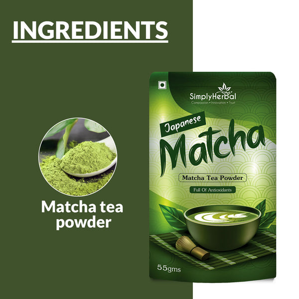Simply Herbal Simply Herbal Japanese Matcha Green Tea Powder – 55g