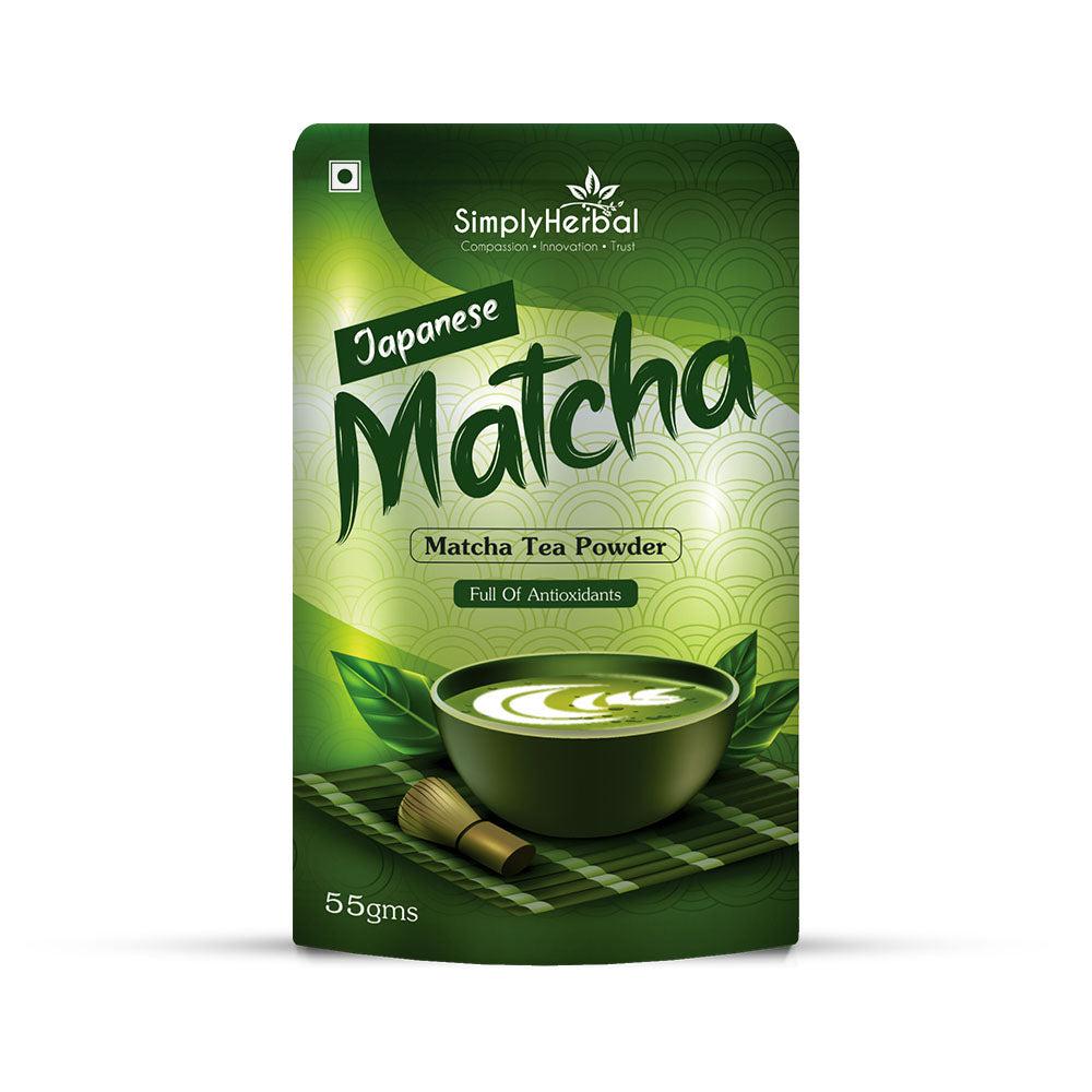 simply herbal Simply Herbal Japanese Matcha Green Tea Powder – 55g