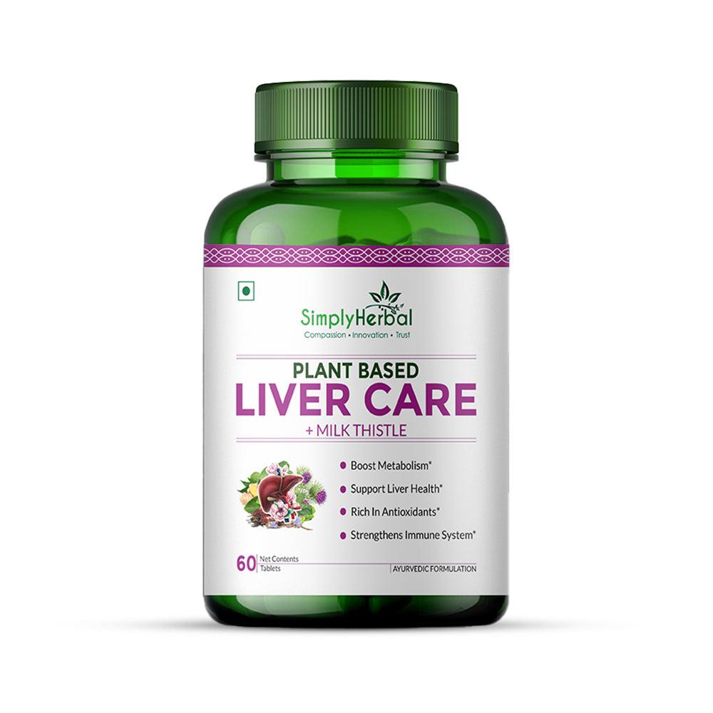 simply herbal Simply Herbal Liver Care Milk Thistle - 60 Capsules