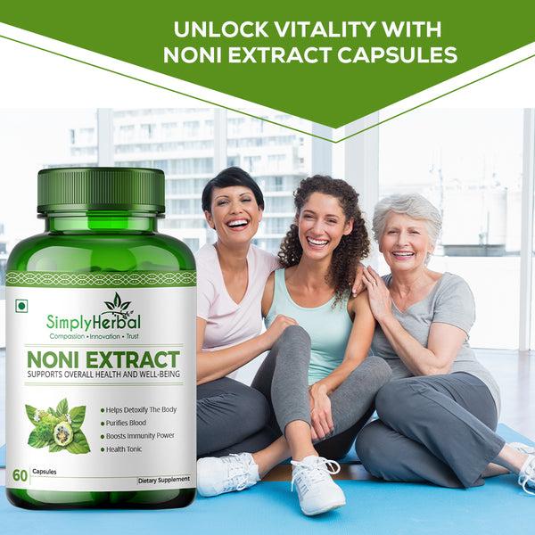 Simply Herbal Simply Herbal Noni Extract 500mg - 60 Capsules