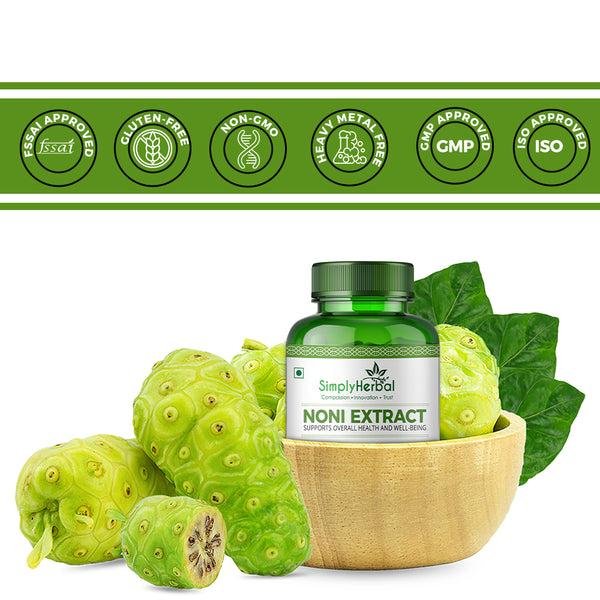 Simply Herbal Simply Herbal Noni Extract 500mg - 60 Capsules