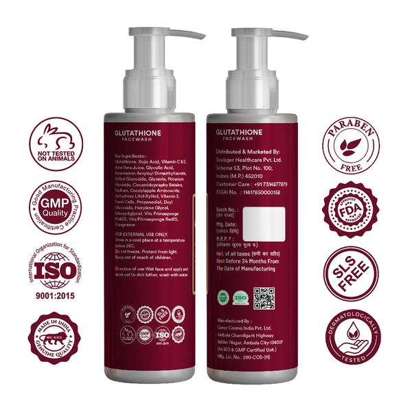Simply Herbal Simply Herbal Organics L-Glutathione Facewash -100ml