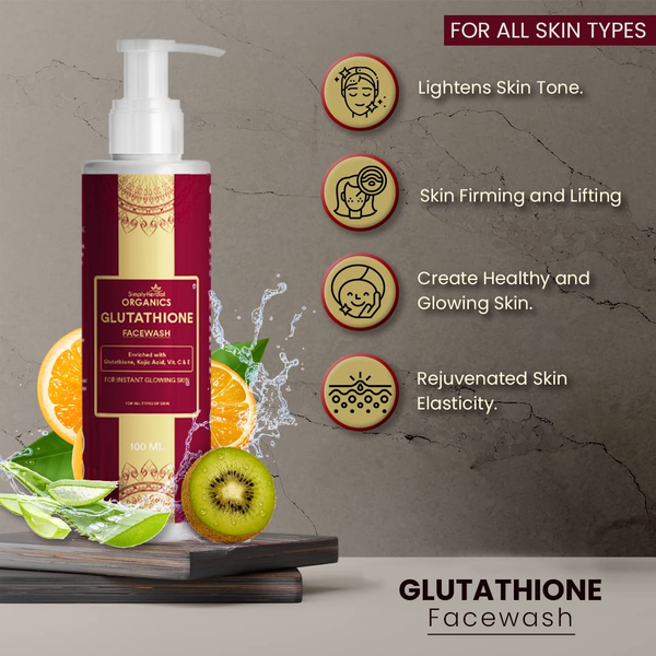 Simply Herbal Simply Herbal Organics L-Glutathione Facewash -100ml
