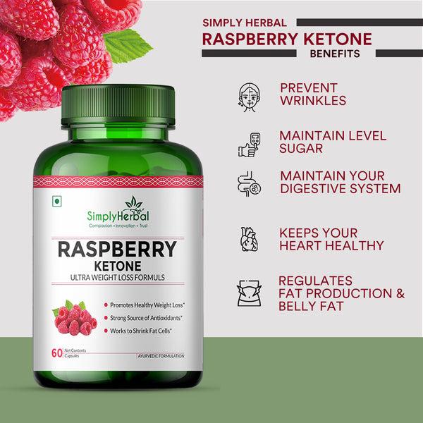 Simply Herbal Simply Herbal Raspberry Ketone 800mg – 60 Capsules
