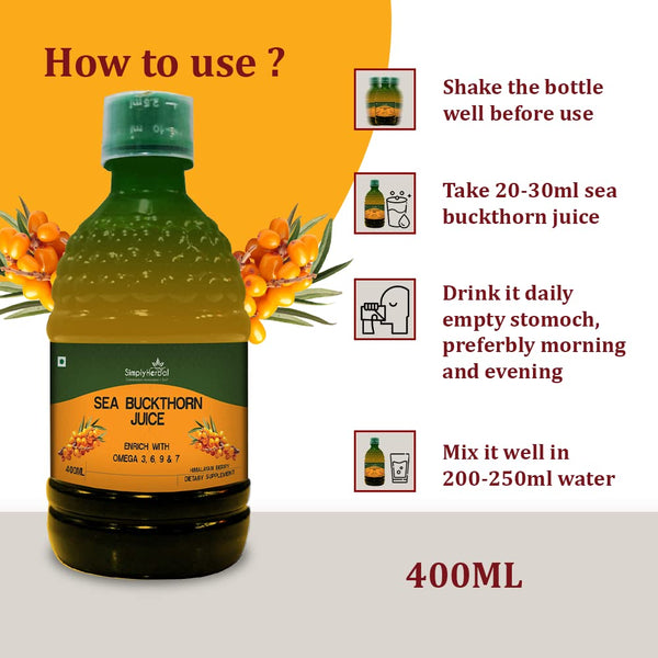 Simply Herbal Simply Herbal Sea Buckthorn Juice – 400 ML